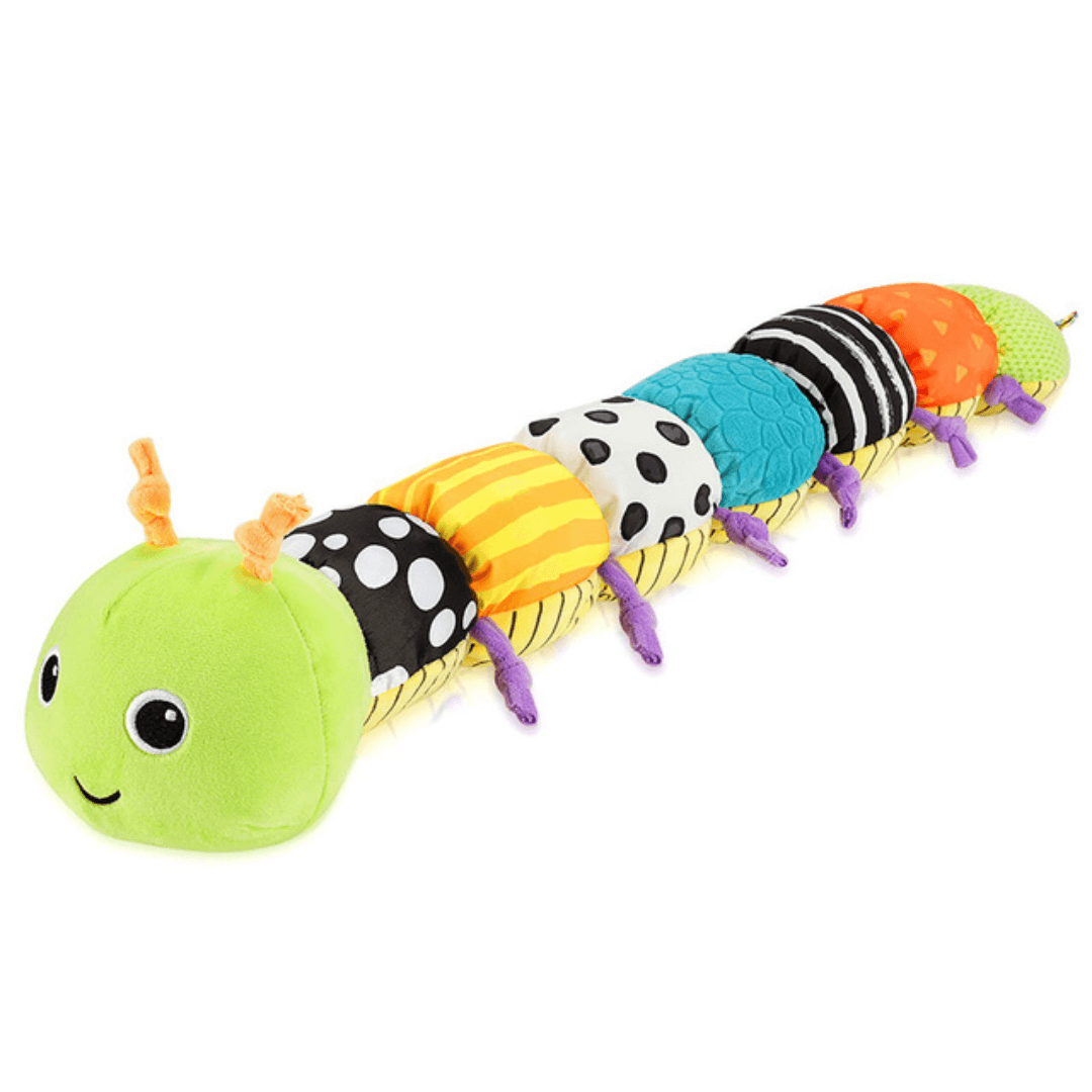 Baby Sensory Educational Plush Soft Toy Rattle Caterpillar