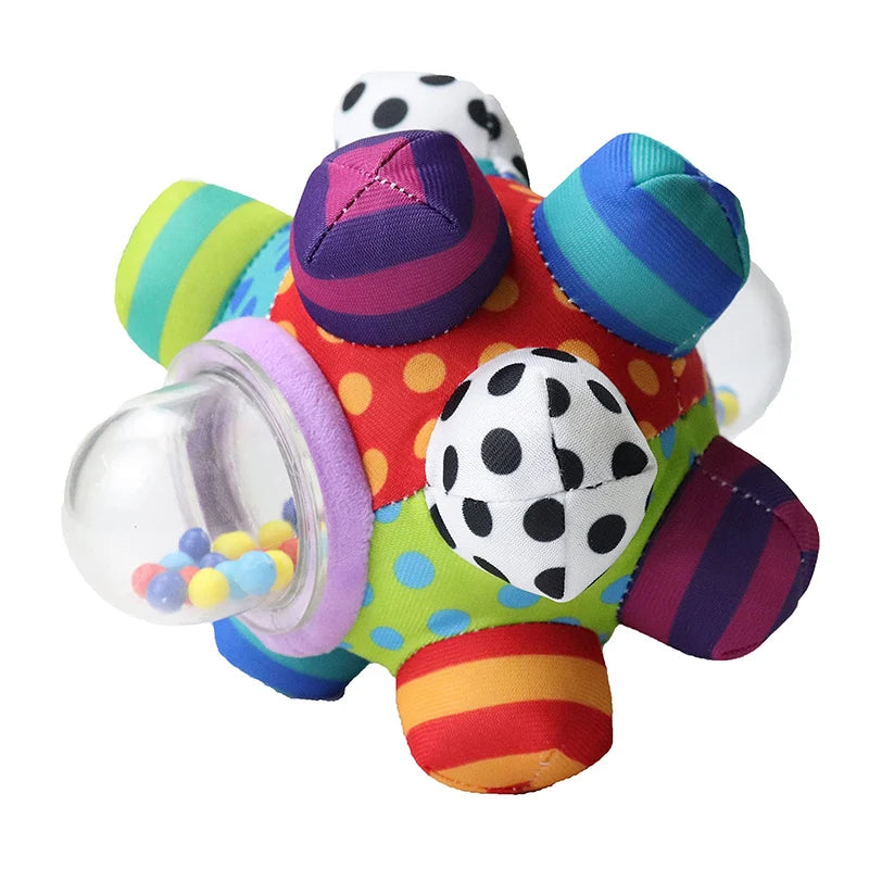 Baby Rattles Developmental Bumpy Ball Toy Newborn Help Develop Motor Skills and Brain Nerves Sensory Toys for Babe Infant Gifts Baby Explores