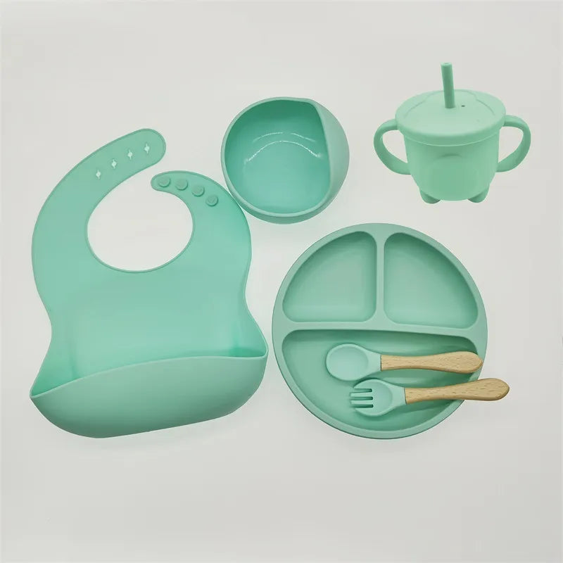 Baby Weaning Silicone Set