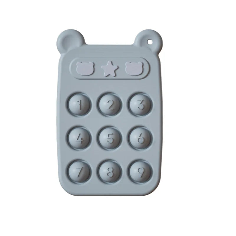 Silicone Phone Press Teether