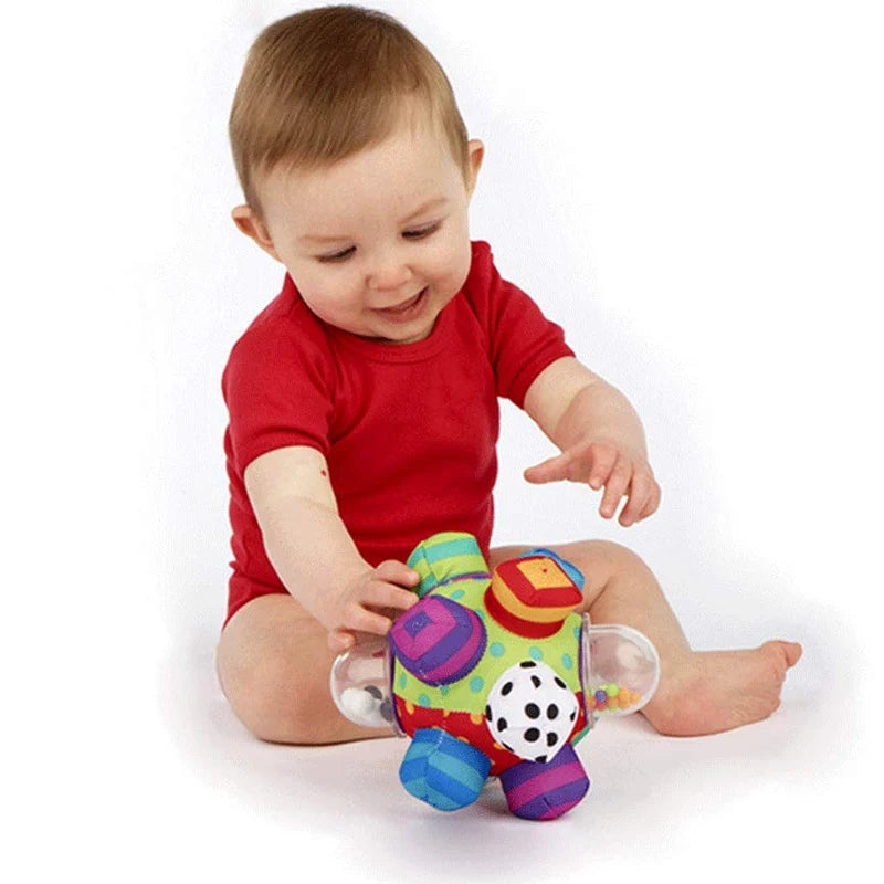 Baby Rattles Developmental Bumpy Ball Toy Newborn Help Develop Motor Skills and Brain Nerves Sensory Toys for Babe Infant Gifts Baby Explores