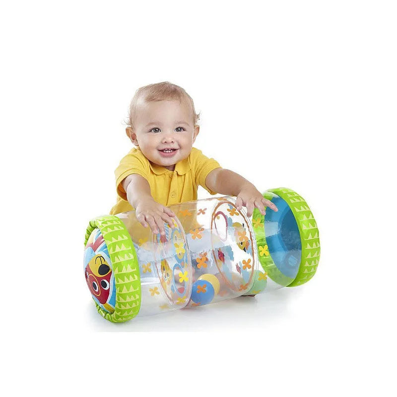 Inflatable Roller Baby Bell Crawling Practice Toy