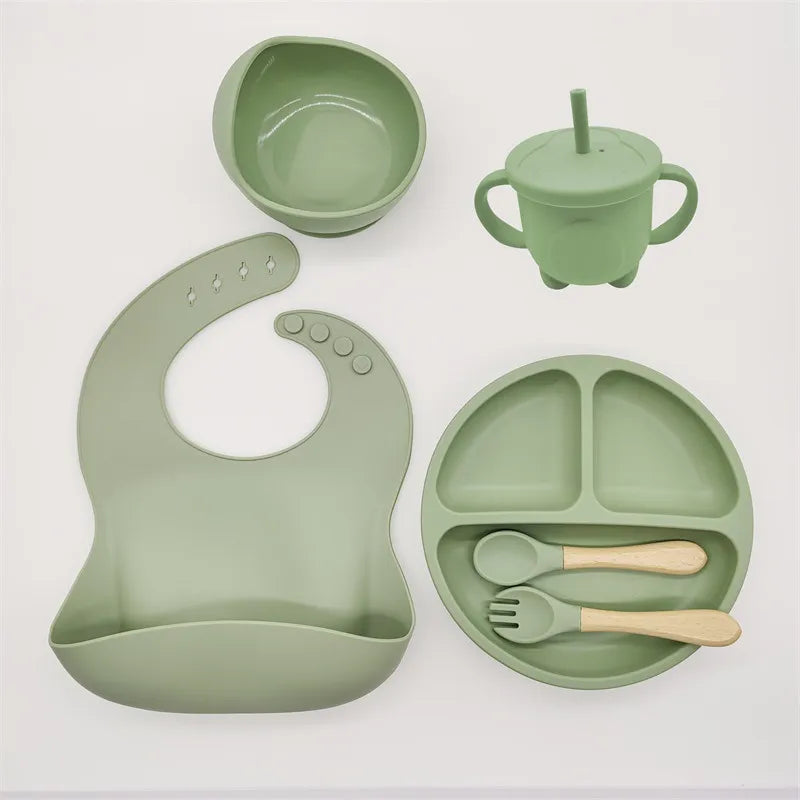 Baby Weaning Silicone Set