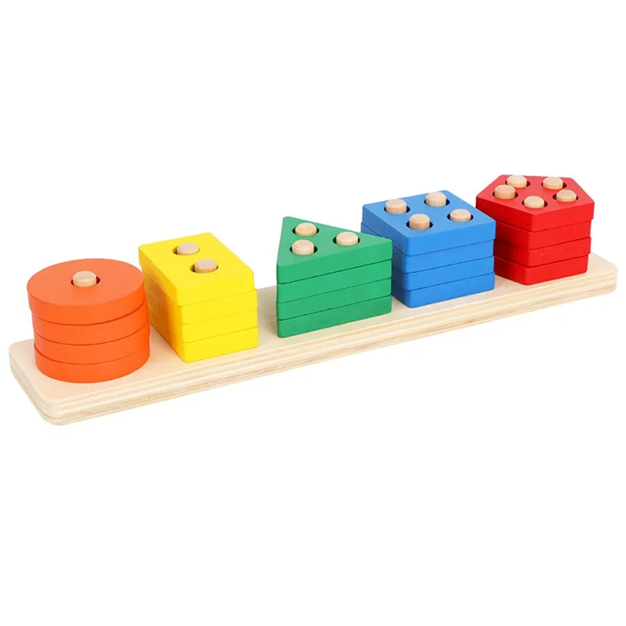 Wooden Sorting Stacking Toy