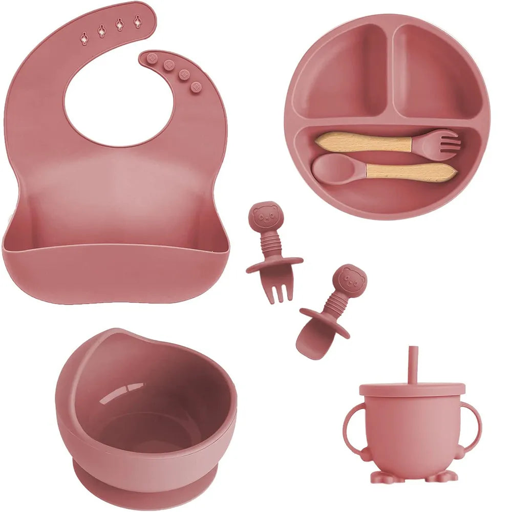 Baby Weaning Silicone Set