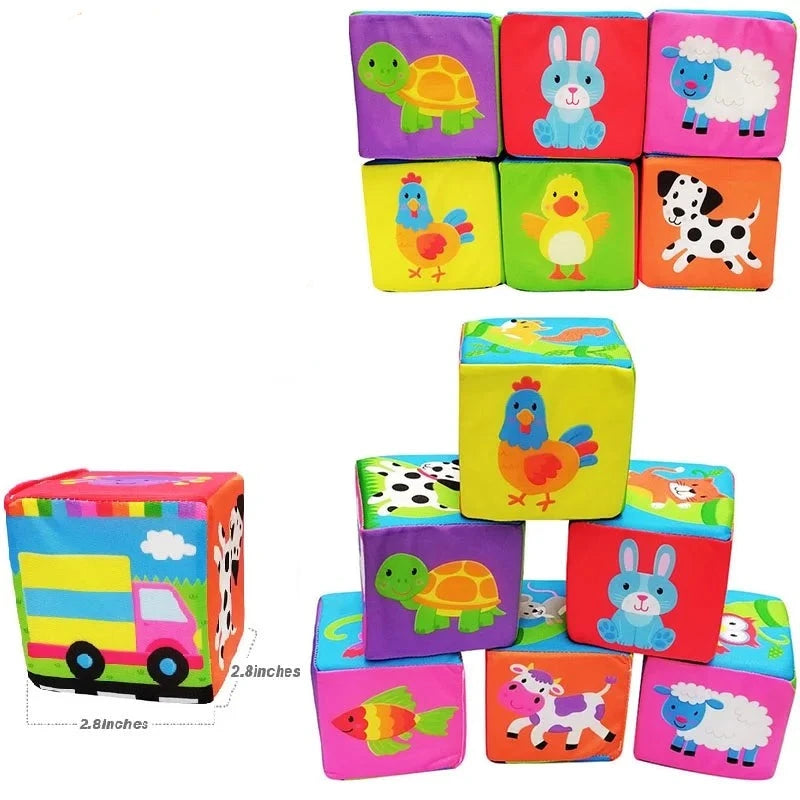 Baby Sensory Soft Building Cubes - Baby Explores