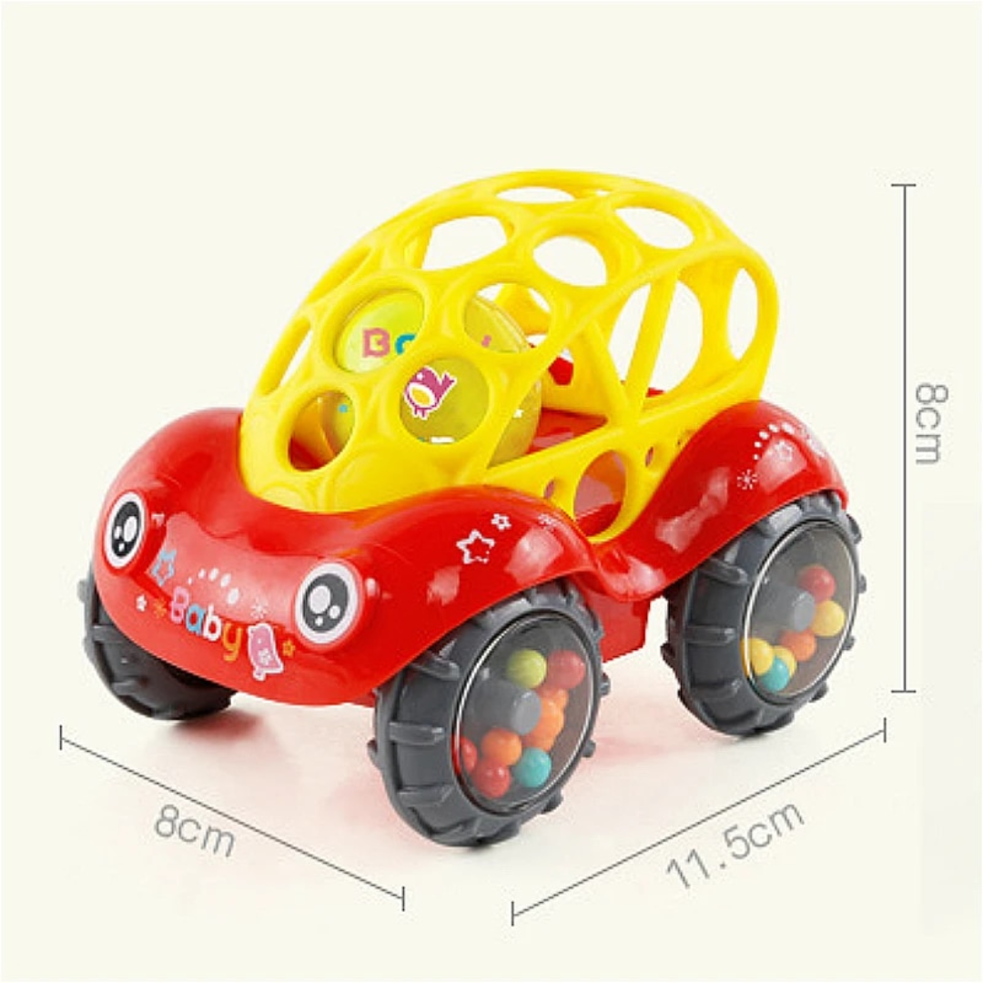 Baby Sensory Rattle Toy Car