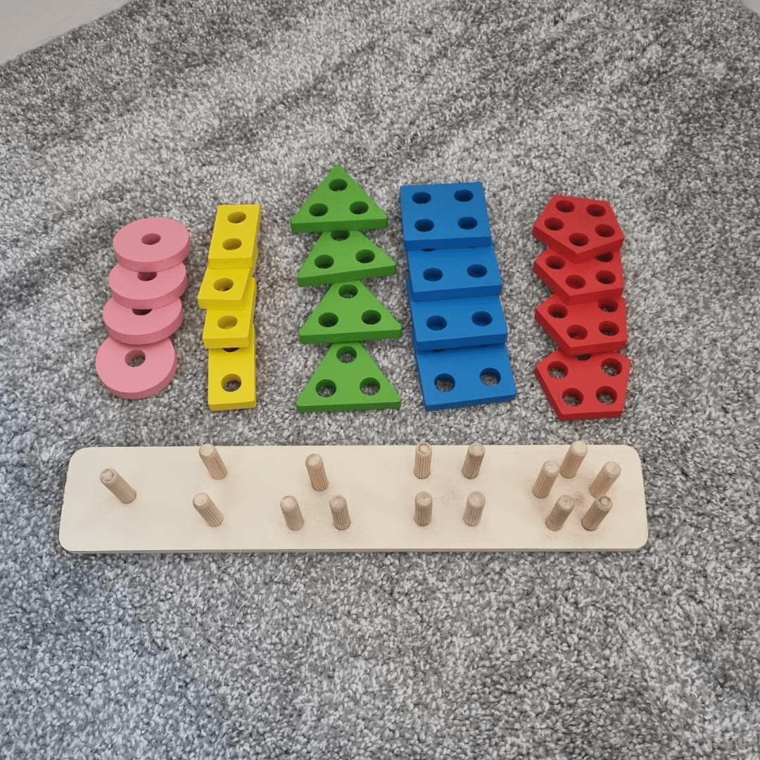 Wooden Sorting Stacking Toy