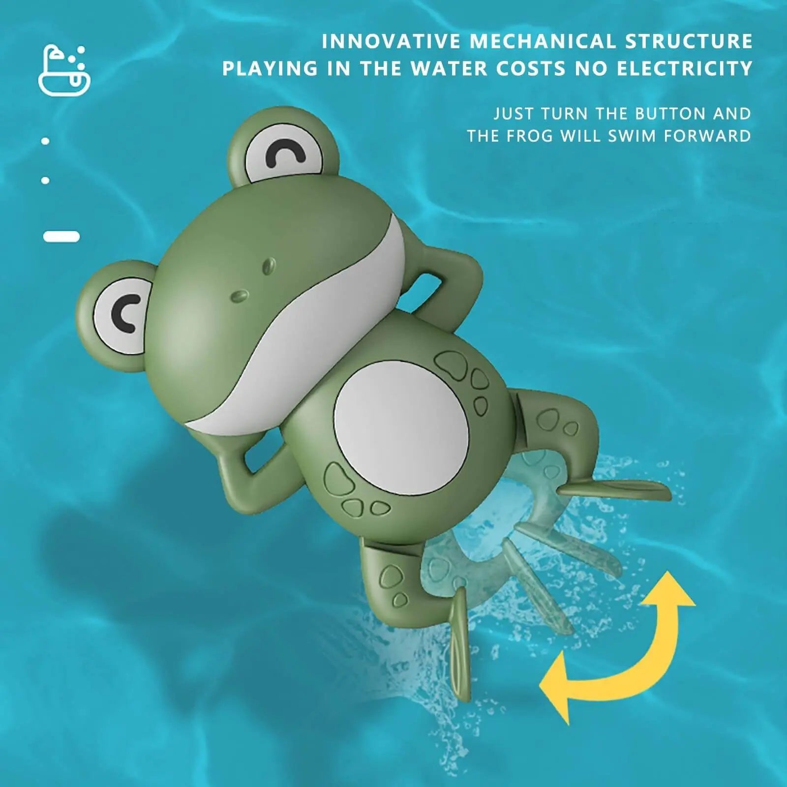 Paddling Bath Frog Toy