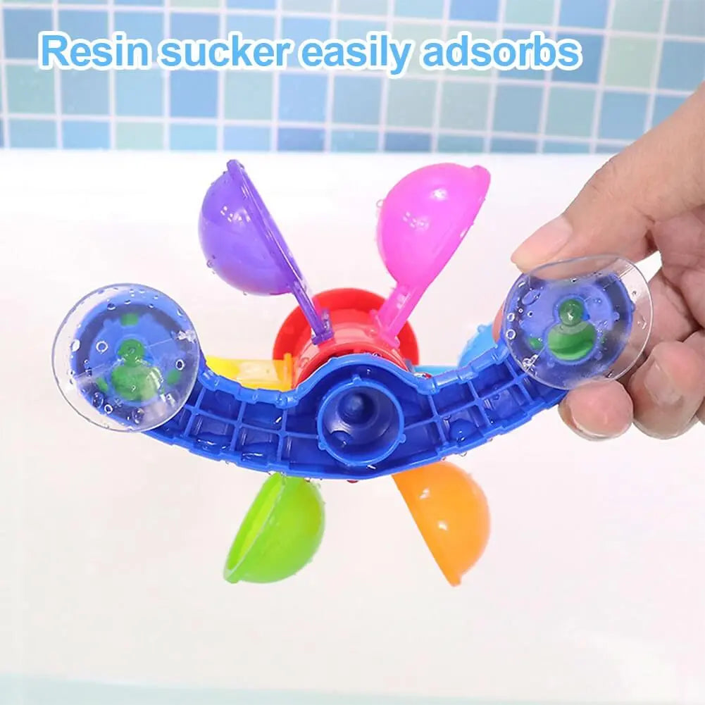 Colourful Waterwheel bath toy